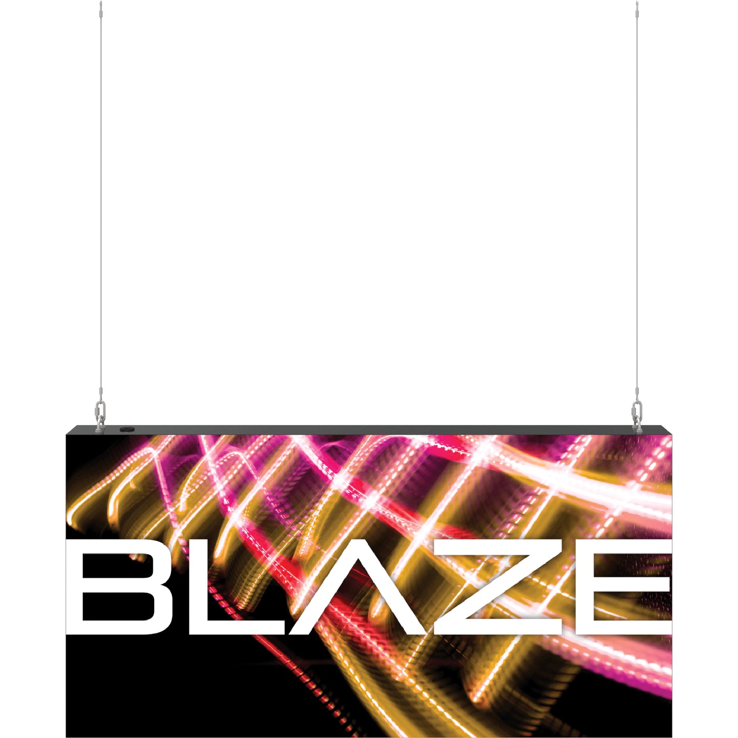 Blaze™ Hanging Light Box · 6' x 3'