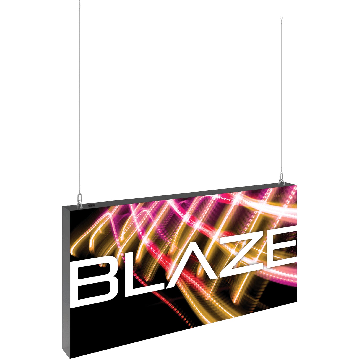 Blaze™ Hanging Light Box · 6' x 3'