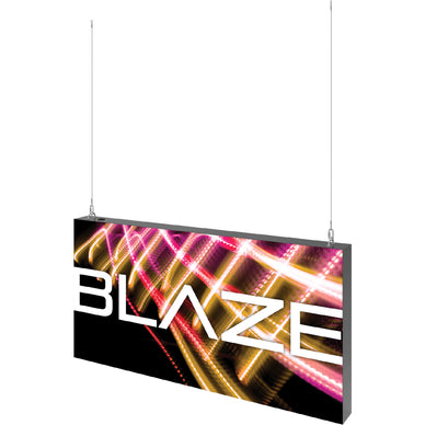 Blaze™ Hanging Light Box · 6' x 3'