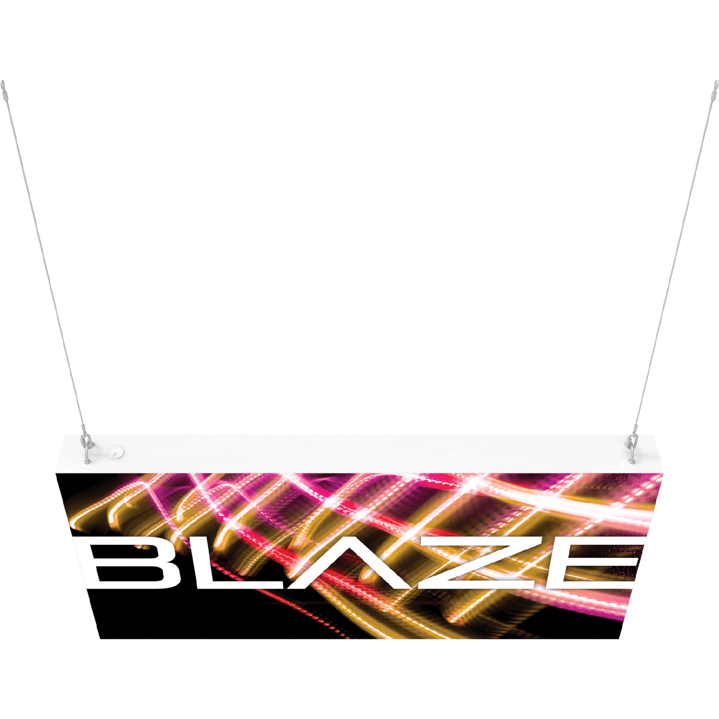 Blaze™ Hanging Light Box · 6' x 3'