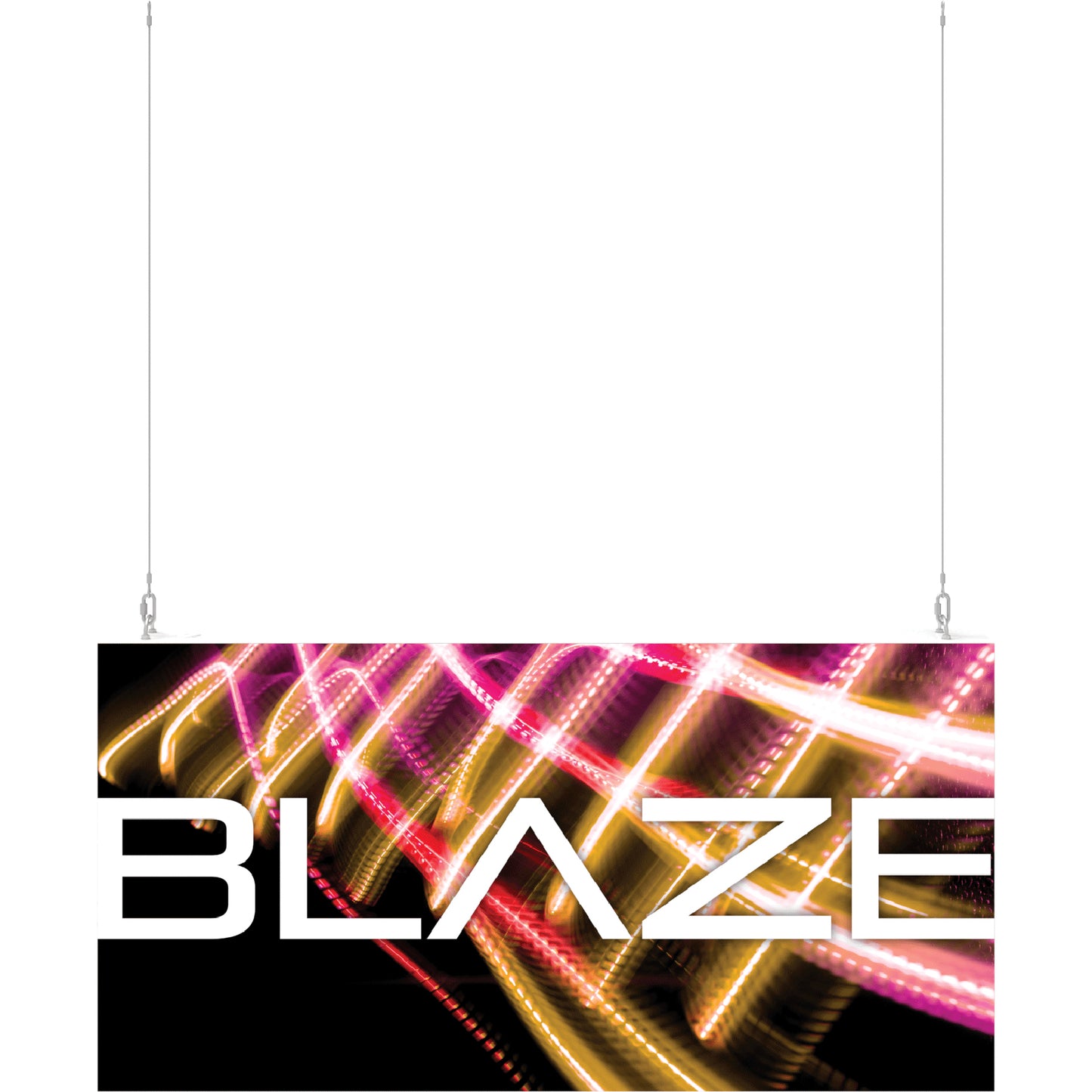 Blaze™ Hanging Light Box · 6' x 3'