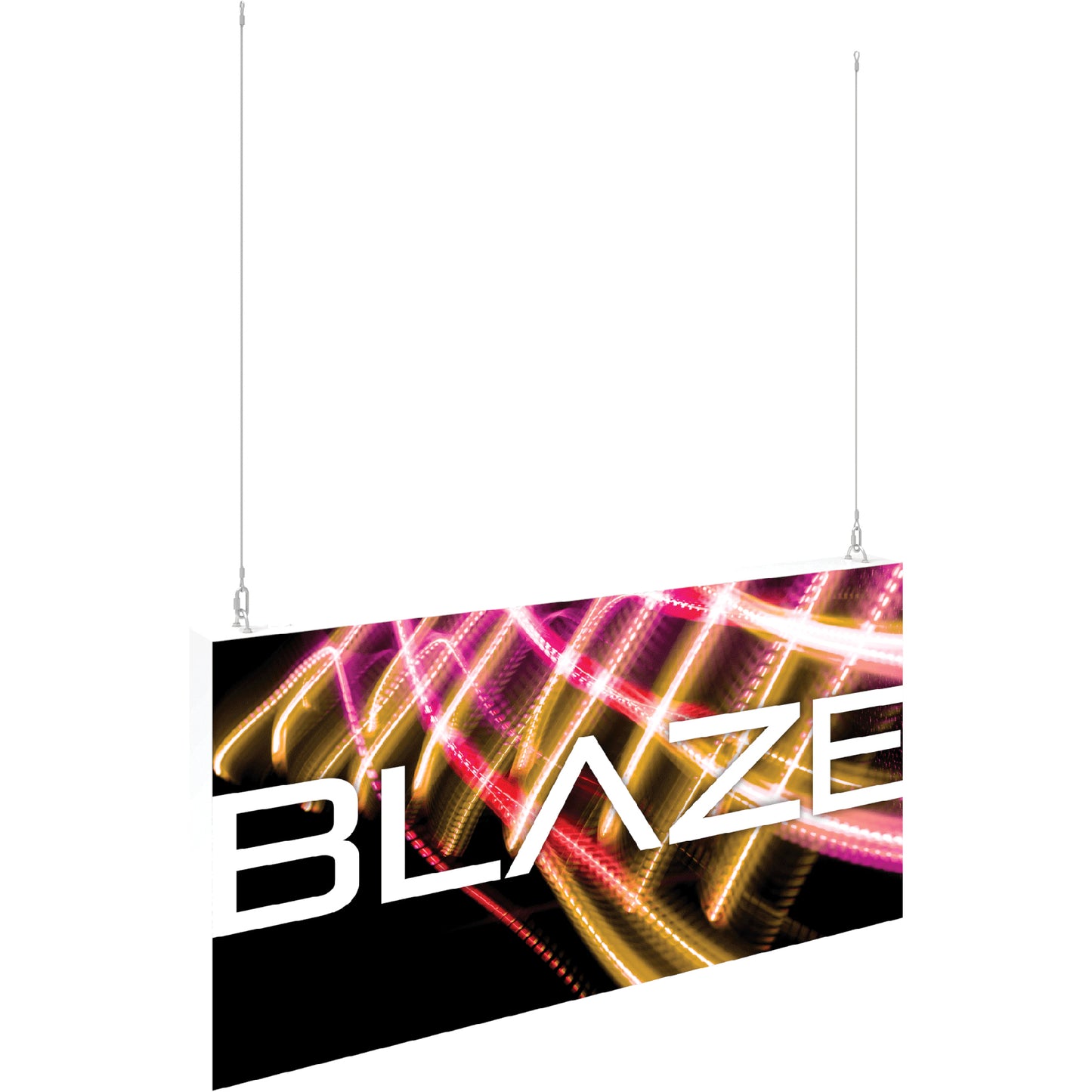 Blaze™ Hanging Light Box · 6' x 3'