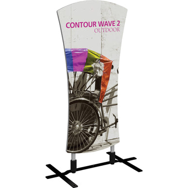 Contour™ WAVE 2 Shaped Indoor/Outdoor Sign