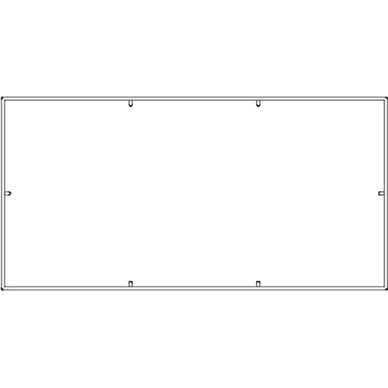 Formulate® Master Hanging Banner Sign · 10′ × 4′ Rectangle