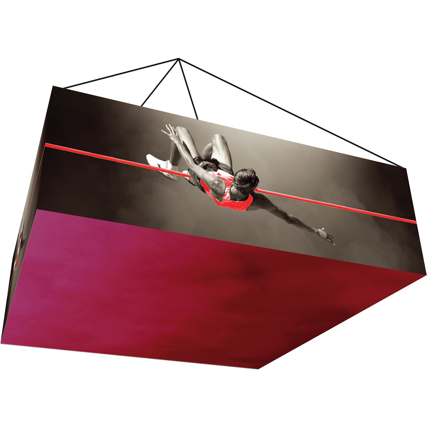 Formulate® Master Hanging Banner Sign · 12′ × 4′ Square