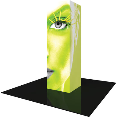 Vector Frame™ Graphic Tower · 3′ × 10′ (BACKLIT)