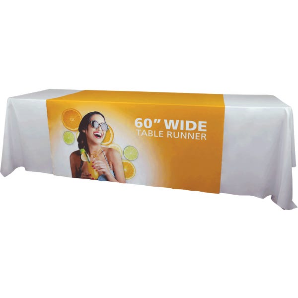 Table Runner w/ Printed Logo Graphics