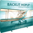 Hopup™ Pop-Up Display, Straight · 10′w × 7½′h (BACKLIT)