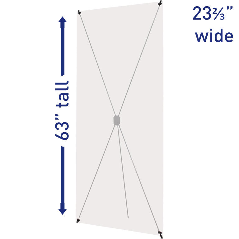 X-Tend™ 1 Spring Back Banner Stand