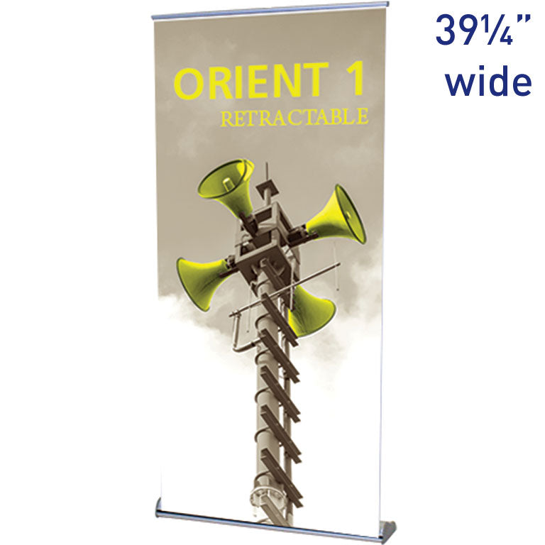 Orient™ 1000 Retractable Banner Stand · 39¼″ wide