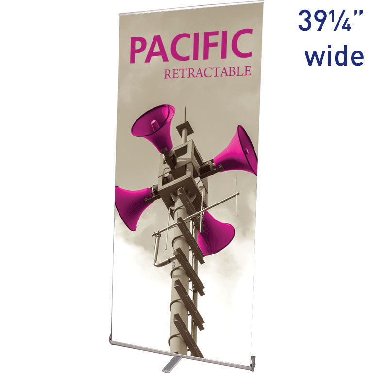 Pacific™ 1000 Retractable Banner Stand · 39¼″ wide