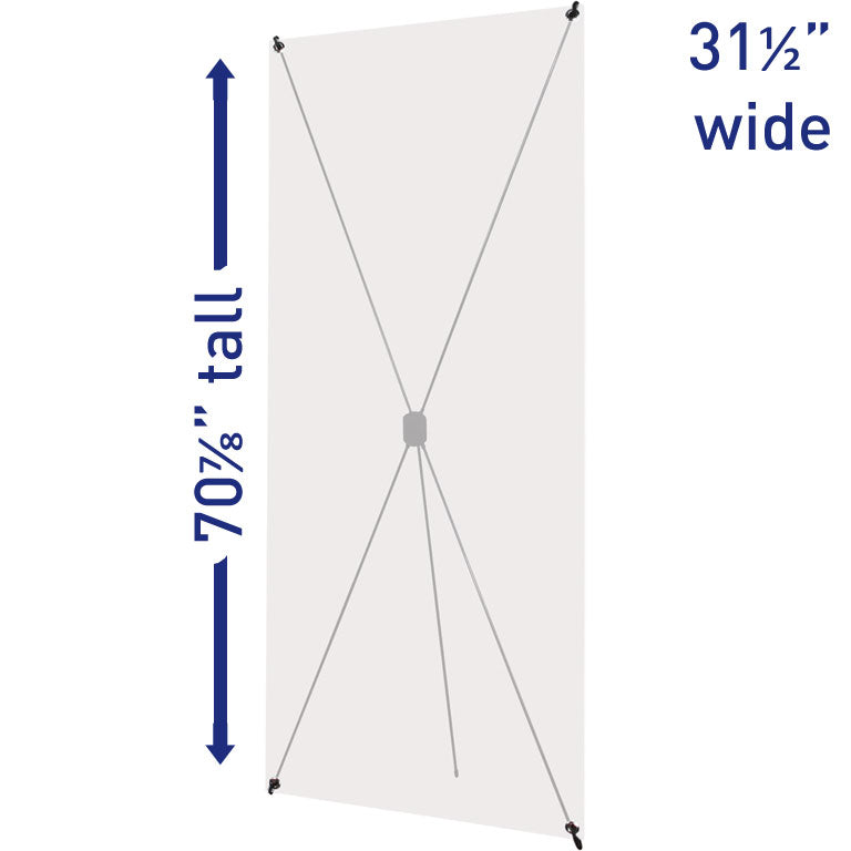 X-Tend™ 3 Spring Back Banner Stand