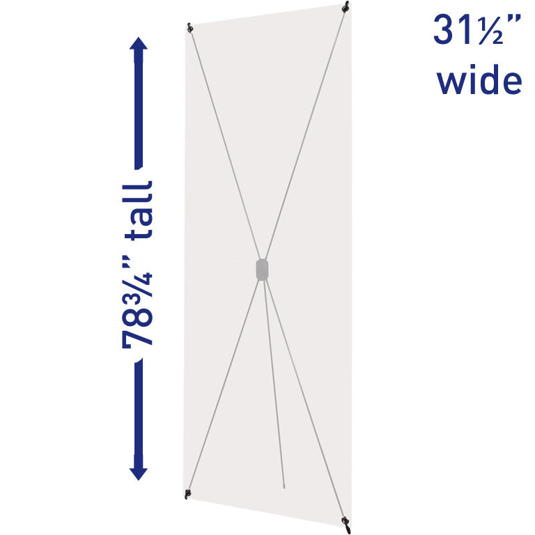 X-Tend™ 4 Spring Back Banner Stand