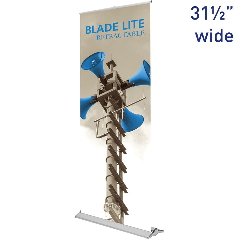 Blade Lite™ 800 Retractable Banner Stand ∙ 31½″ wide