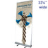 Dragon Fly™ Double-Sided Retractable Banner Stand ∙ 33¼″ wide