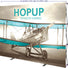 Hopup™ Pop-Up Display, Straight · 10′w × 7½′h