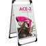 Ace-2™ A-Frame Sidewalk Sign • Aluminum