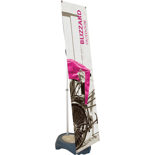 Blizzard™ Outdoor Banner Stand ∙ 23¼″–40¼″ wide