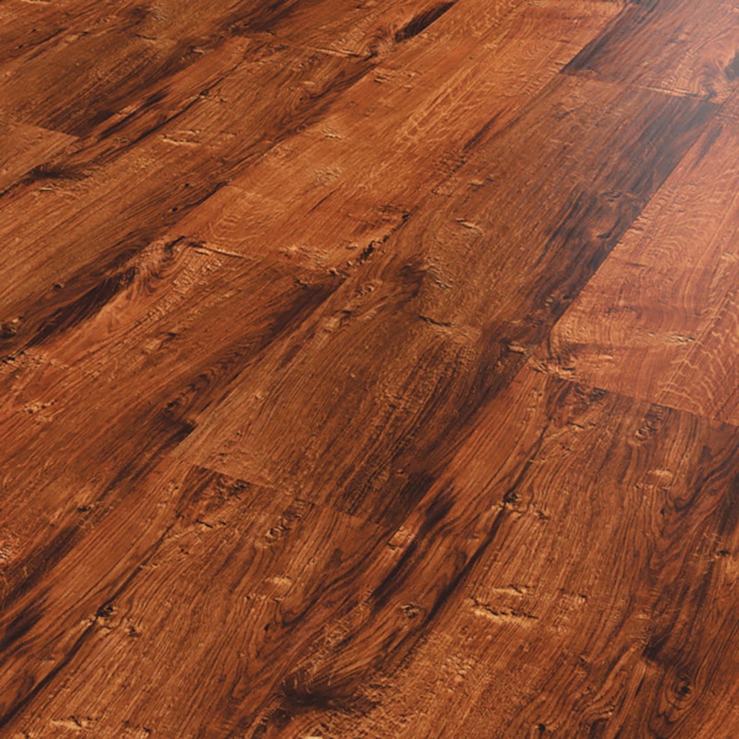 Perfect Plank™ Vinyl Tile (Luxury Wood) · 10′ × 10′ Tradeshow Floor