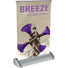 Breeze™ Tabletop Retractable Banner Stand ∙ 8⅜″ wide