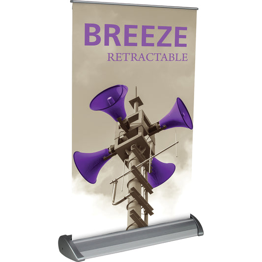 Breeze™ 2 Tabletop Retractable Banner Stand ∙ 11″ wide