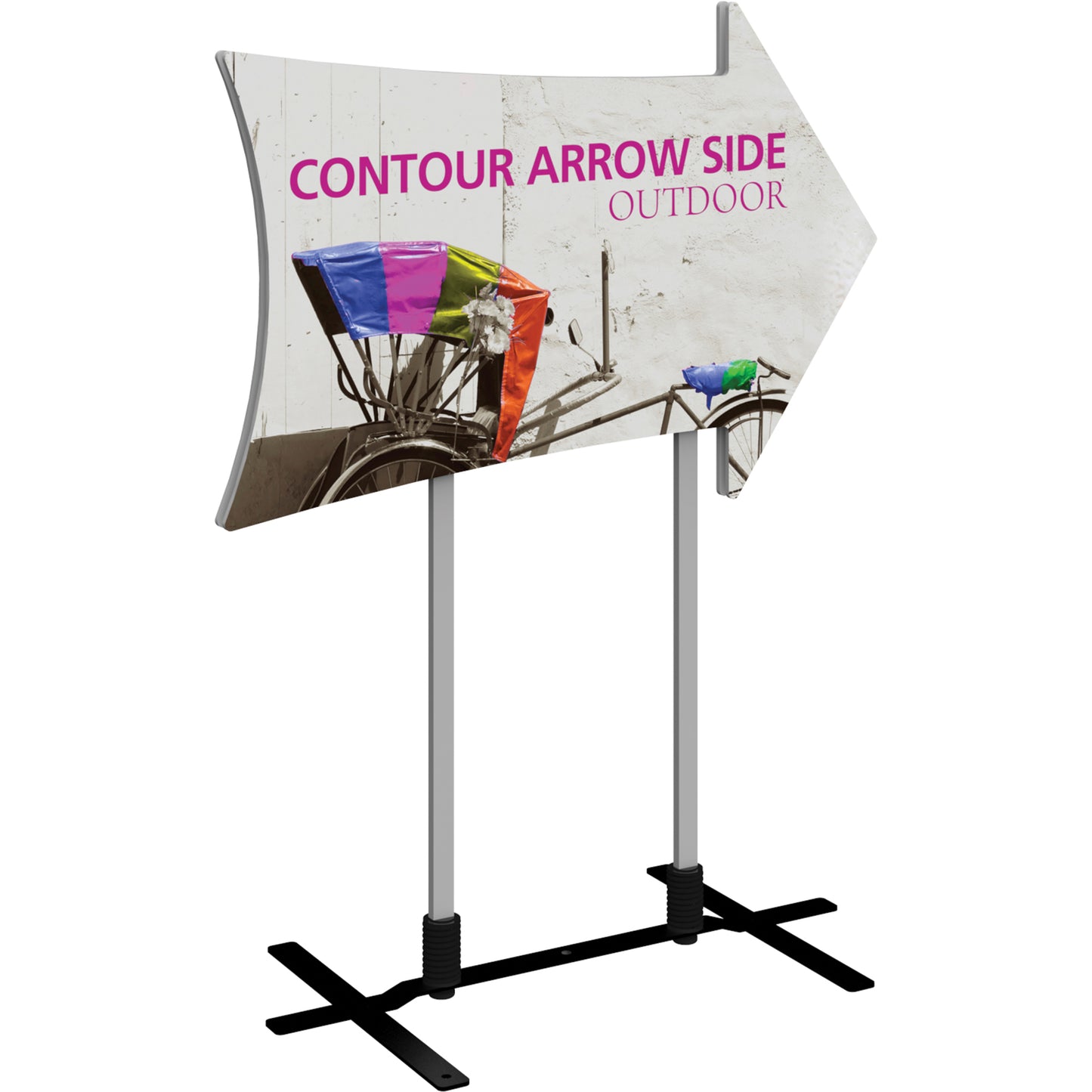 Contour™ ARROW-Shaped Indoor/Outdoor Sign