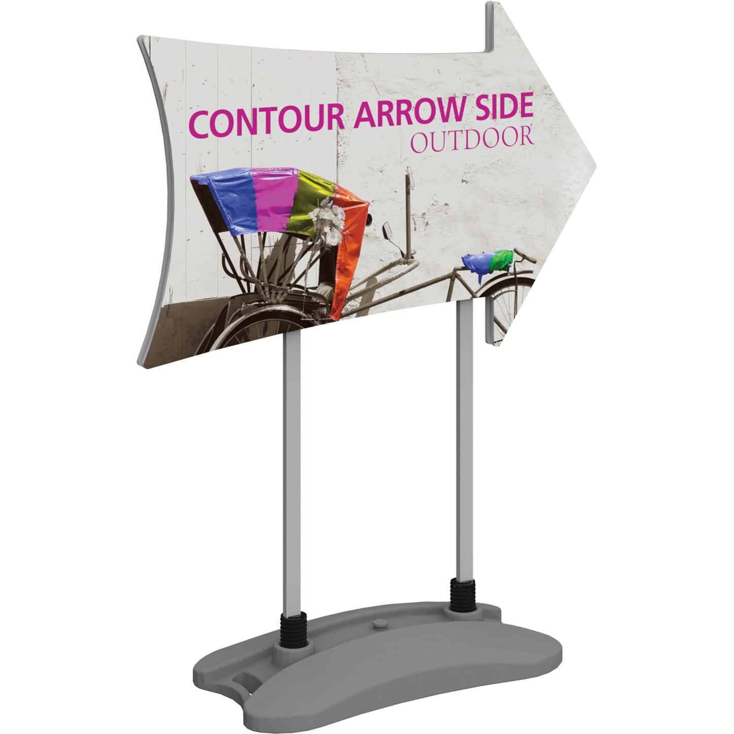 Contour™ ARROW-Shaped Indoor/Outdoor Sign