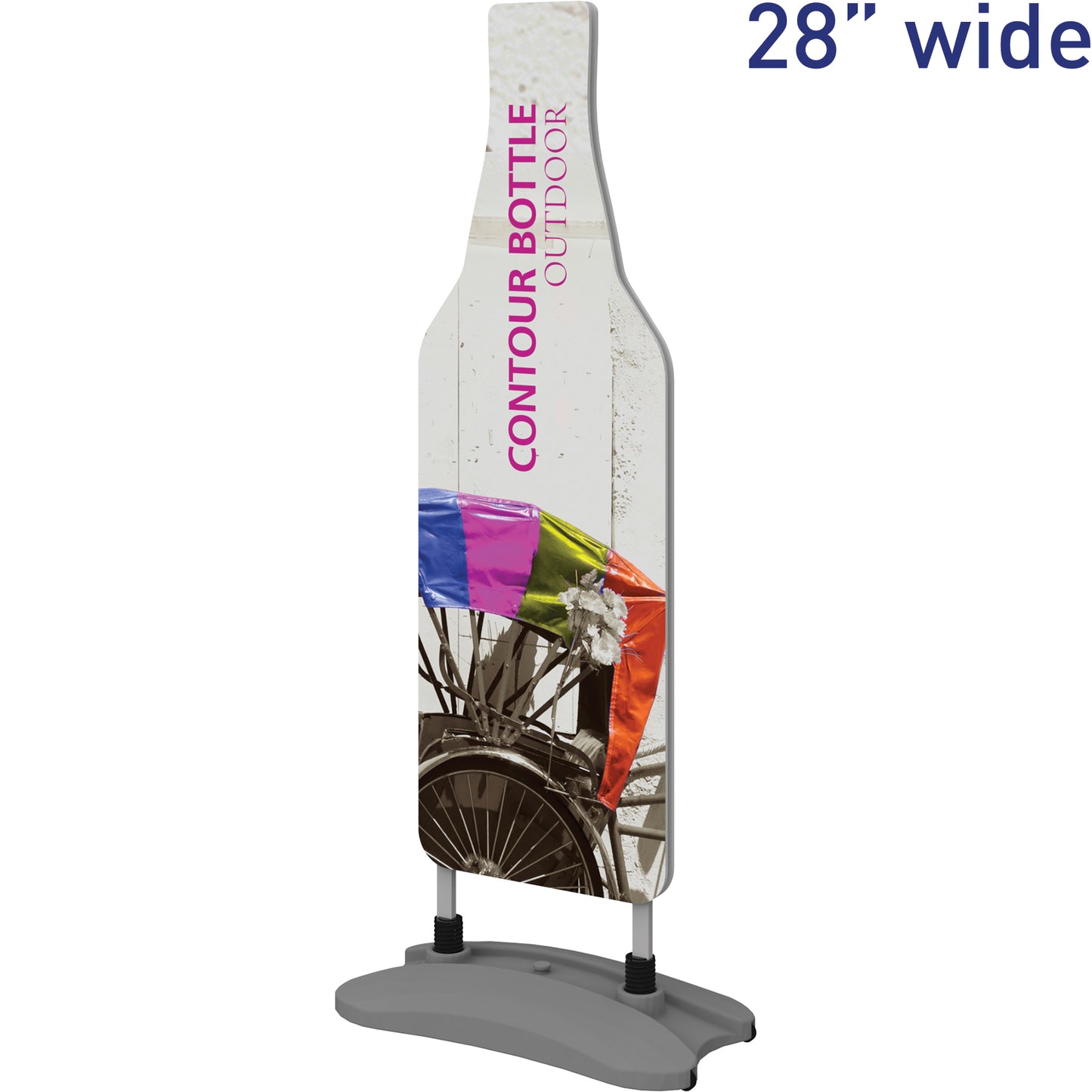 Contour™ BOTTLE-Shaped Indoor/Outdoor Sign