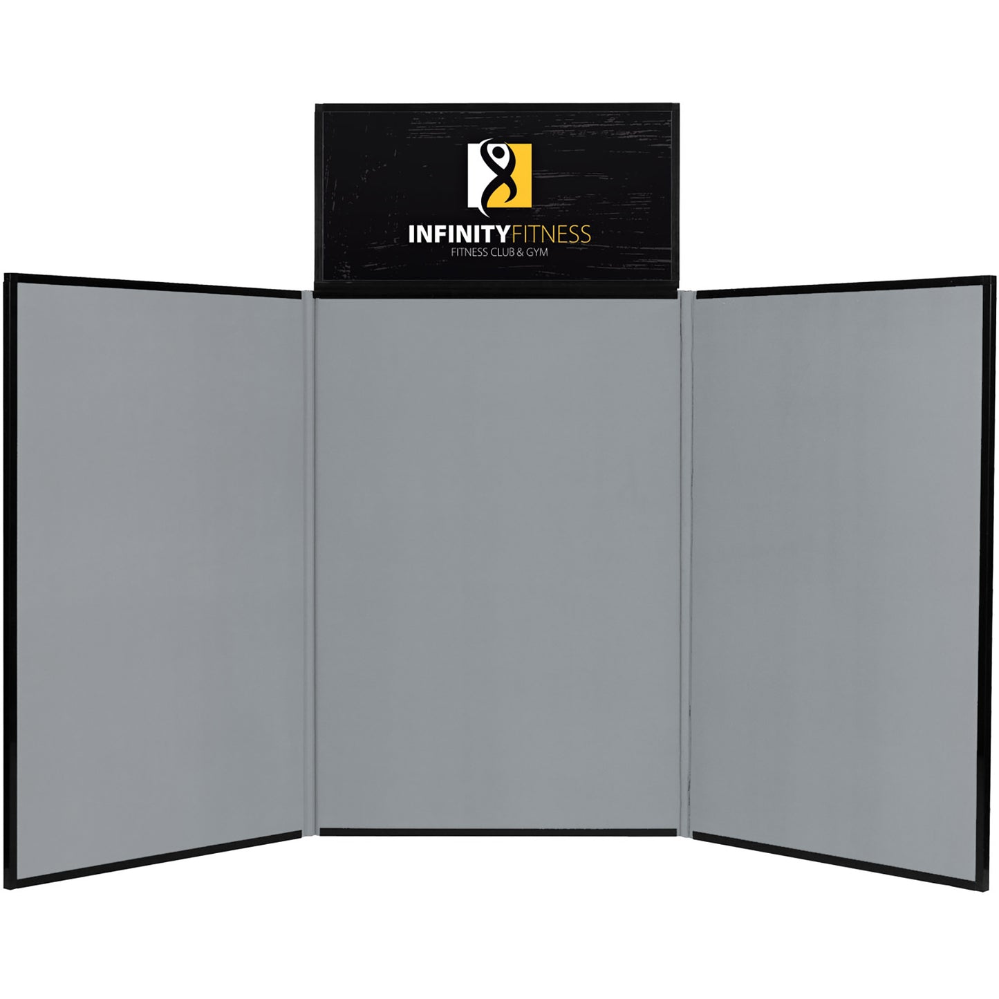 Fast Trak™ Folding Panel Tabletop Display · 6′ wide