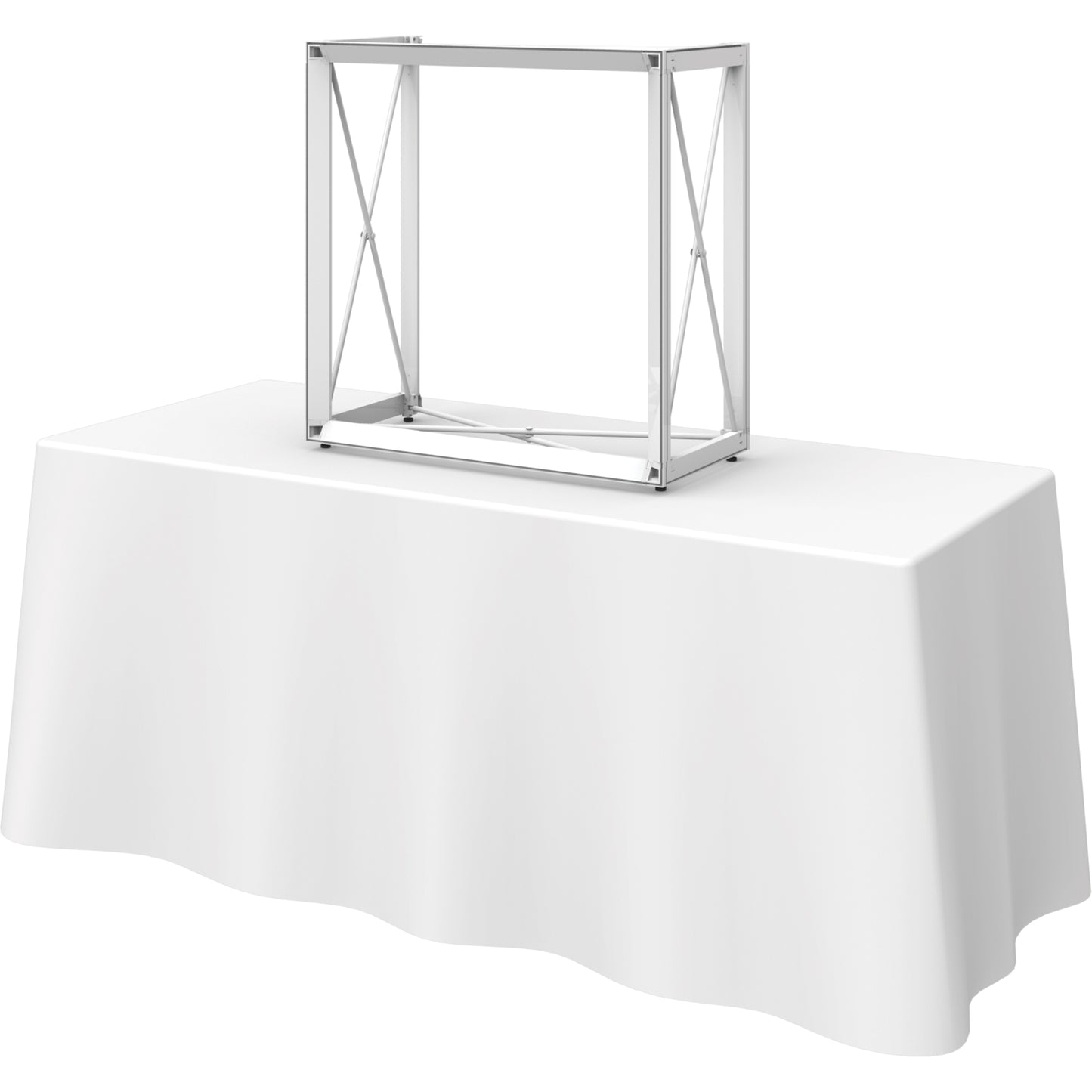 Embrace™ Tabletop Display · 2½′ wide × 2½′ tall