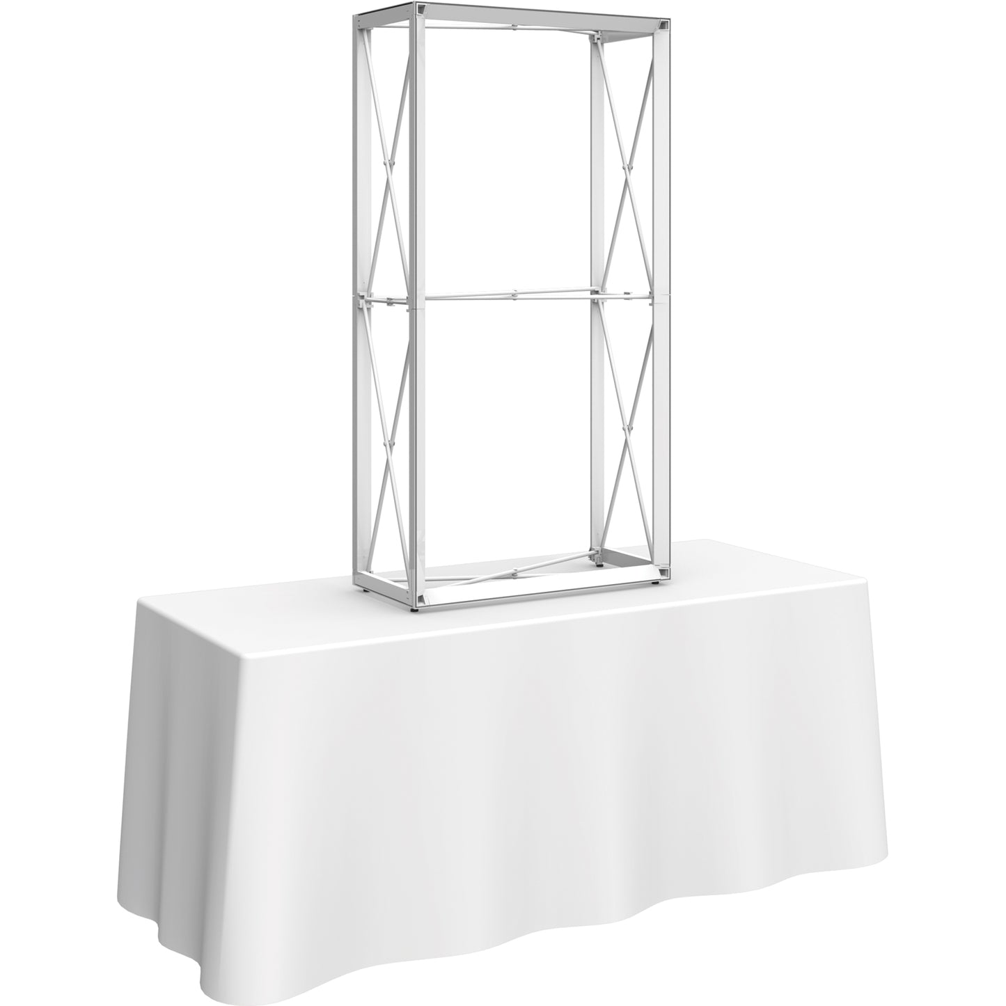 Embrace™ Tabletop Display · 2½′ wide × 5′ tall