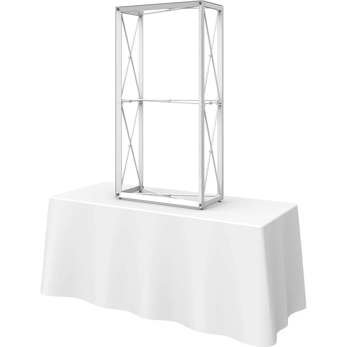 Embrace™ Tabletop Display · 2½′ wide × 5′ tall