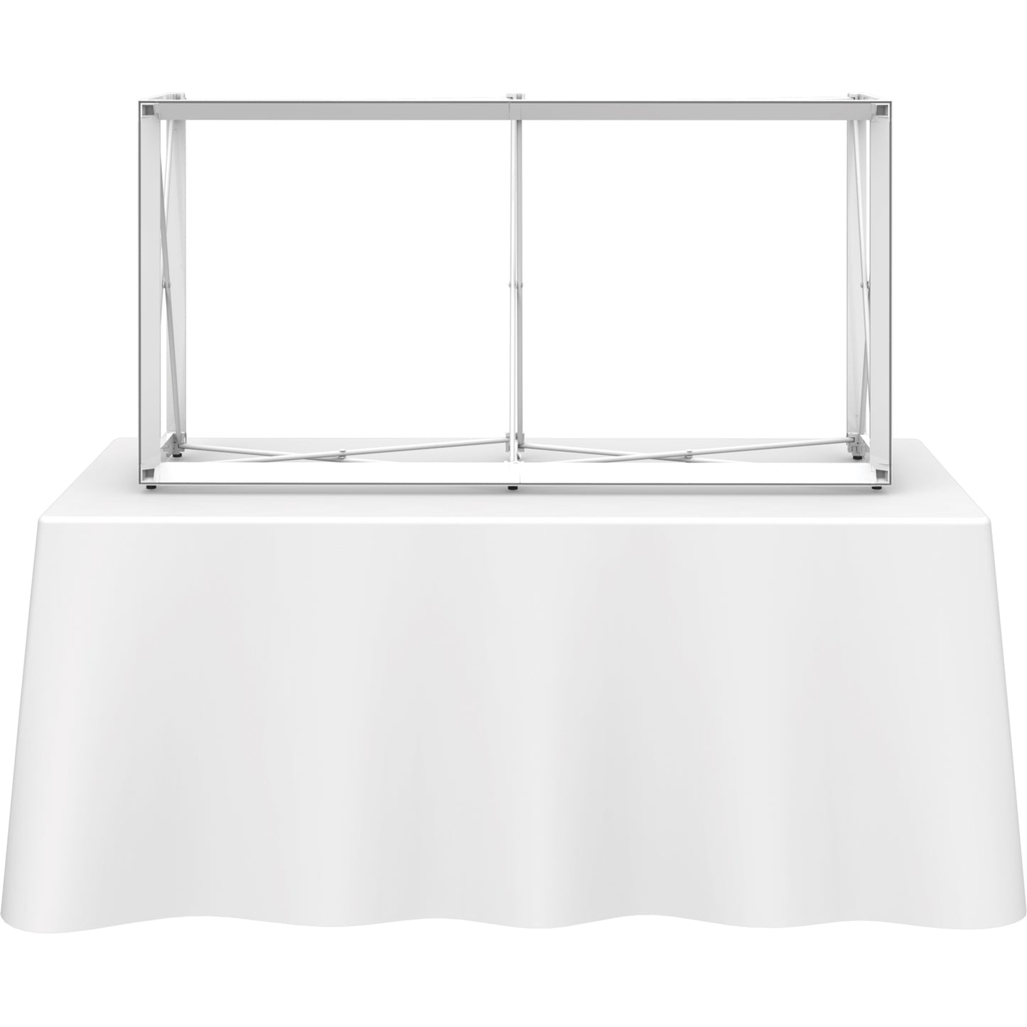 Embrace™ Tabletop Display · 5′ wide × 2½′ tall