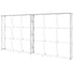 Embrace™ Tension Fabric Display · 15′ wide × 7½′ tall