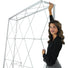 Embrace™ Tension Fabric Display · 2½′ wide × 7½′ tall (BACKLIT)