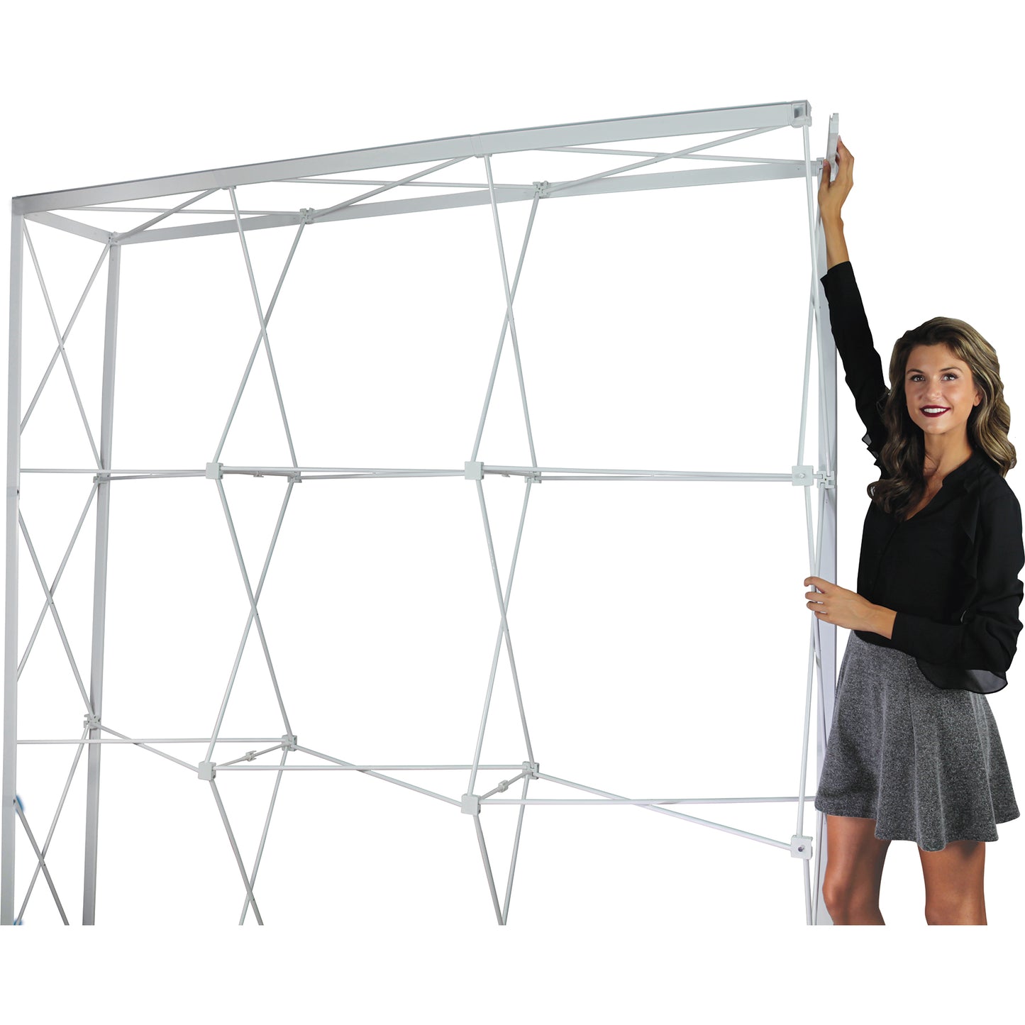 Embrace™ Tabletop Display · 5′ wide × 5′ tall (BACKLIT)