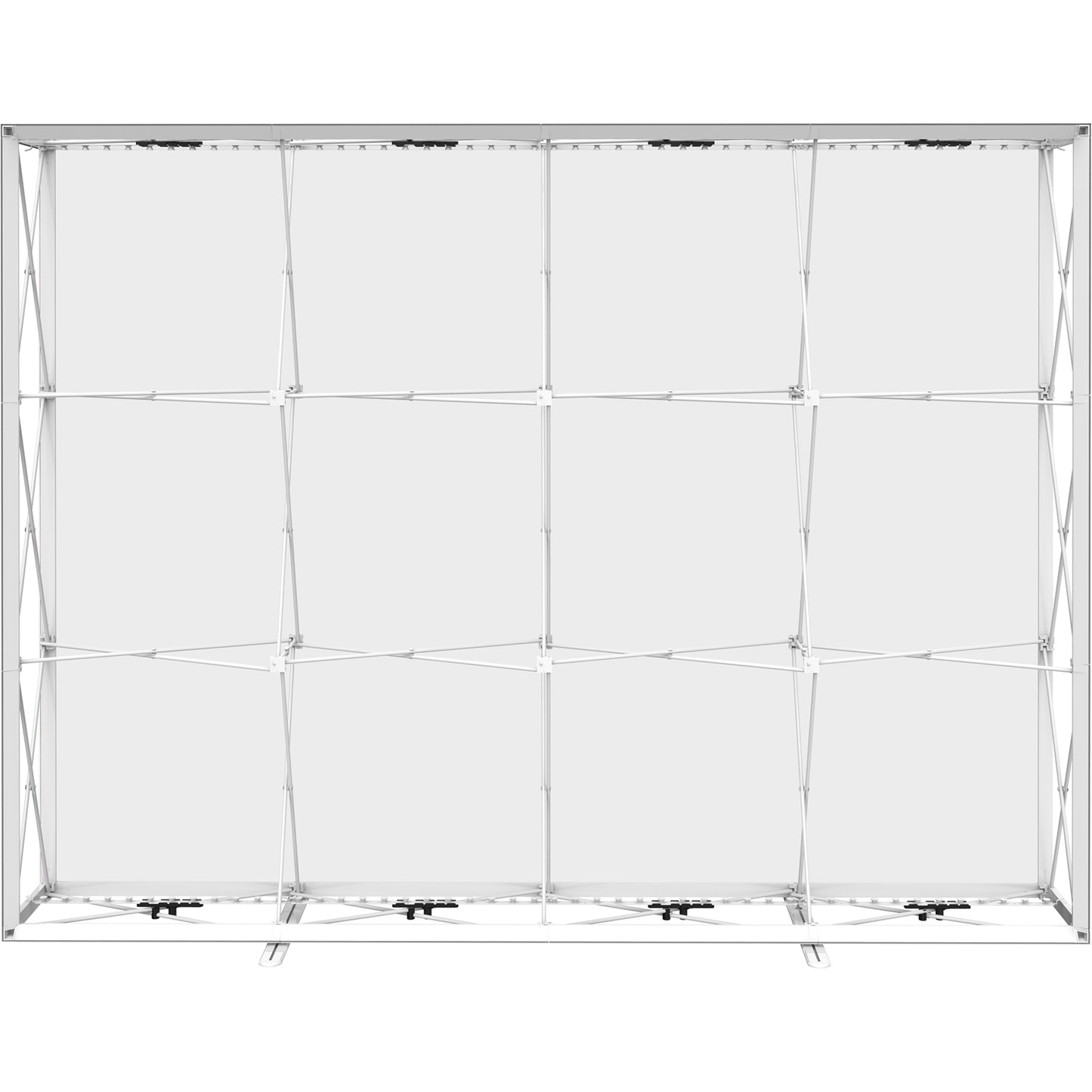 Embrace™ Tension Fabric Display · 10′ wide × 7½′ tall (BACKLIT)