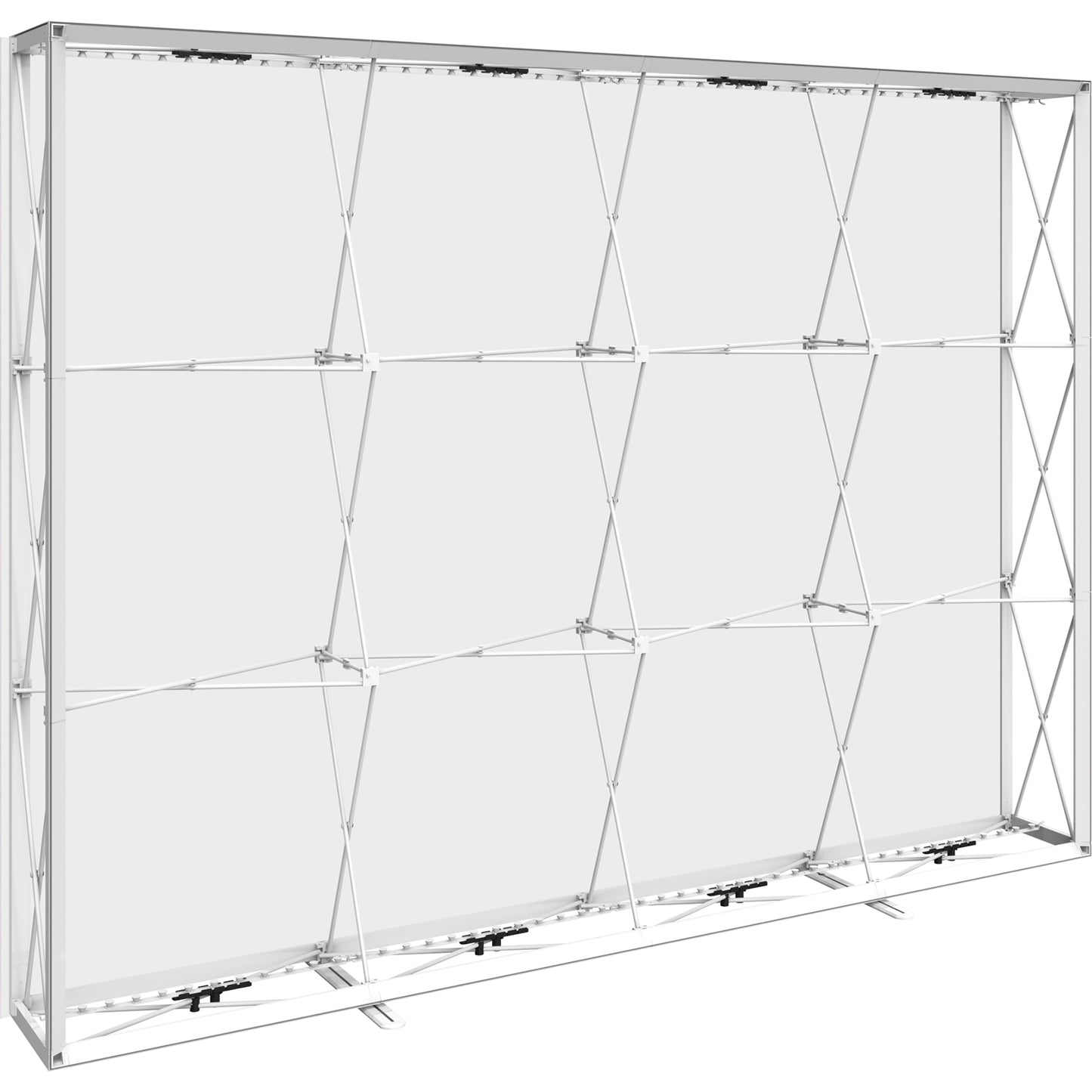 Embrace™ Tension Fabric Display · 10′ wide × 7½′ tall (BACKLIT)