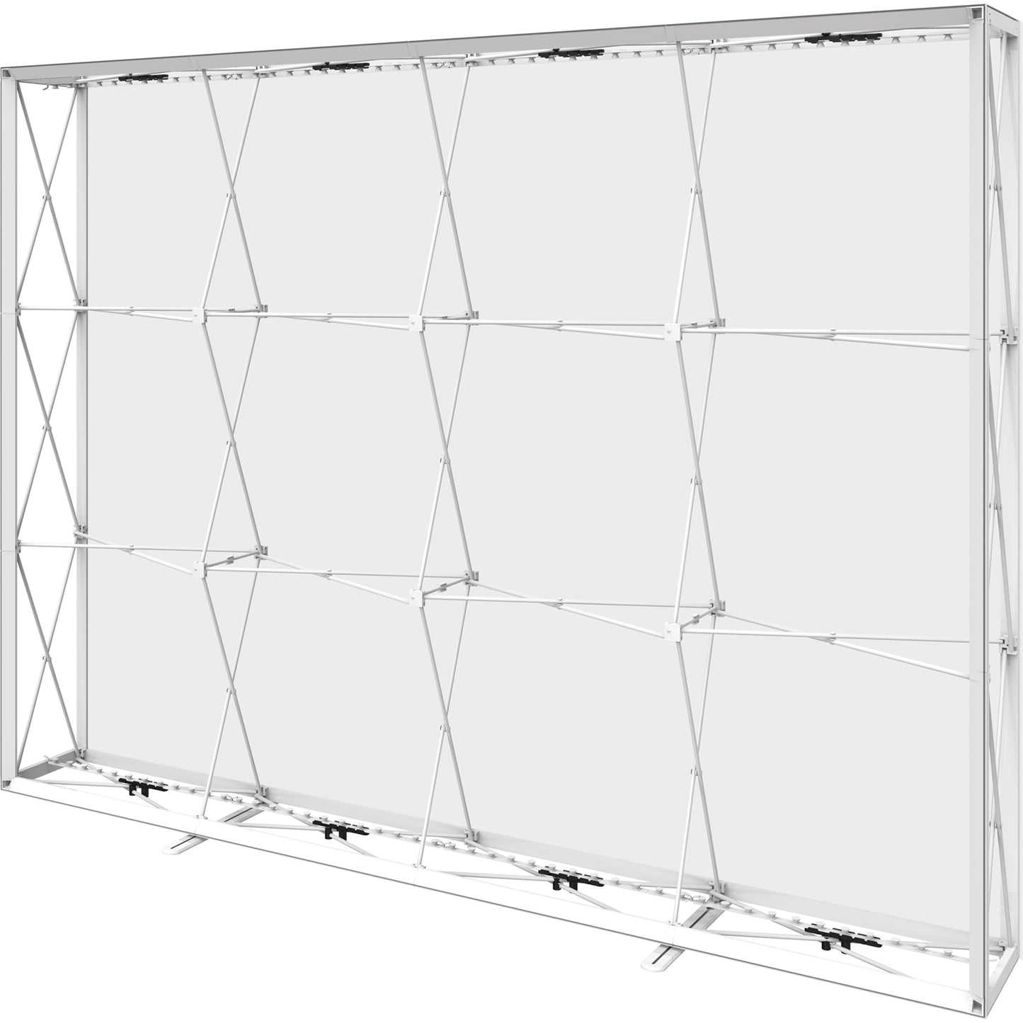 Embrace™ Tension Fabric Display · 10′ wide × 7½′ tall (BACKLIT)