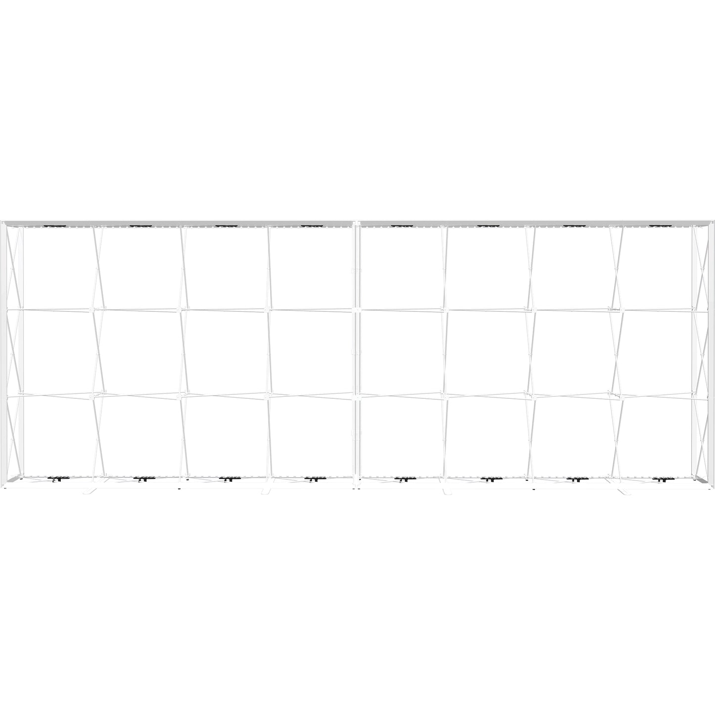 Embrace™ Tension Fabric Display · 20′ wide × 7½′ tall (BACKLIT)