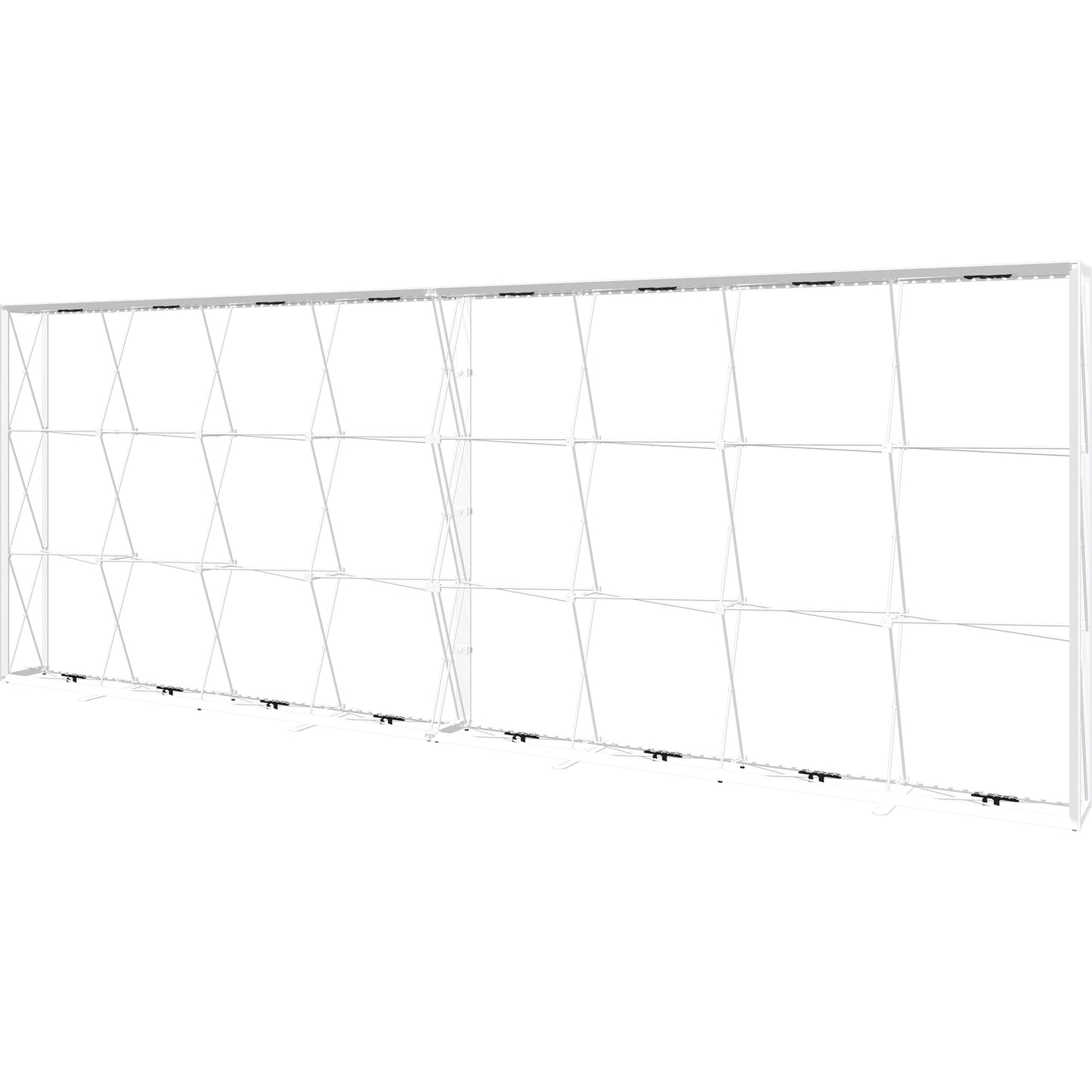 Embrace™ Tension Fabric Display · 20′ wide × 7½′ tall (BACKLIT)