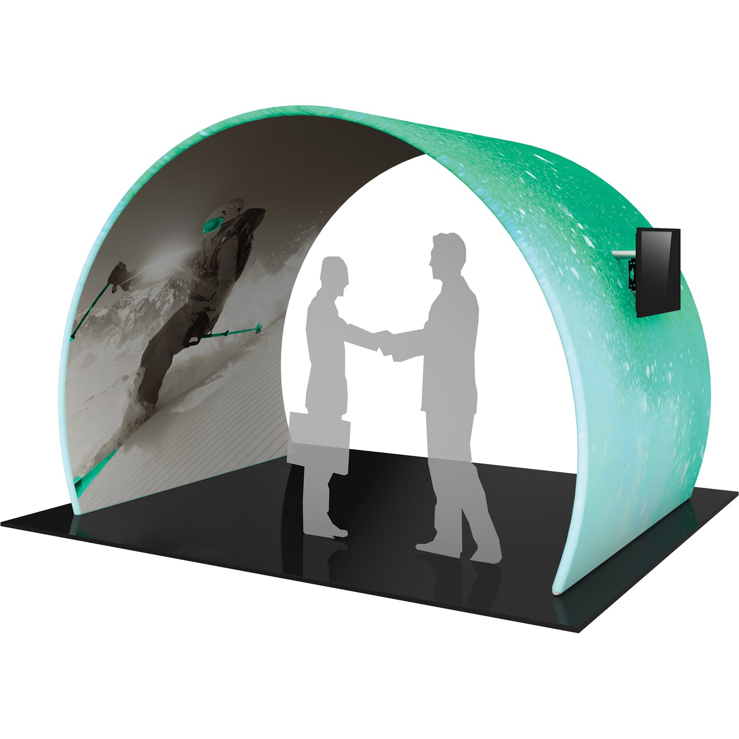 Formulate® Tension Fabric Arch Display, Kit 01 · 12′ wide