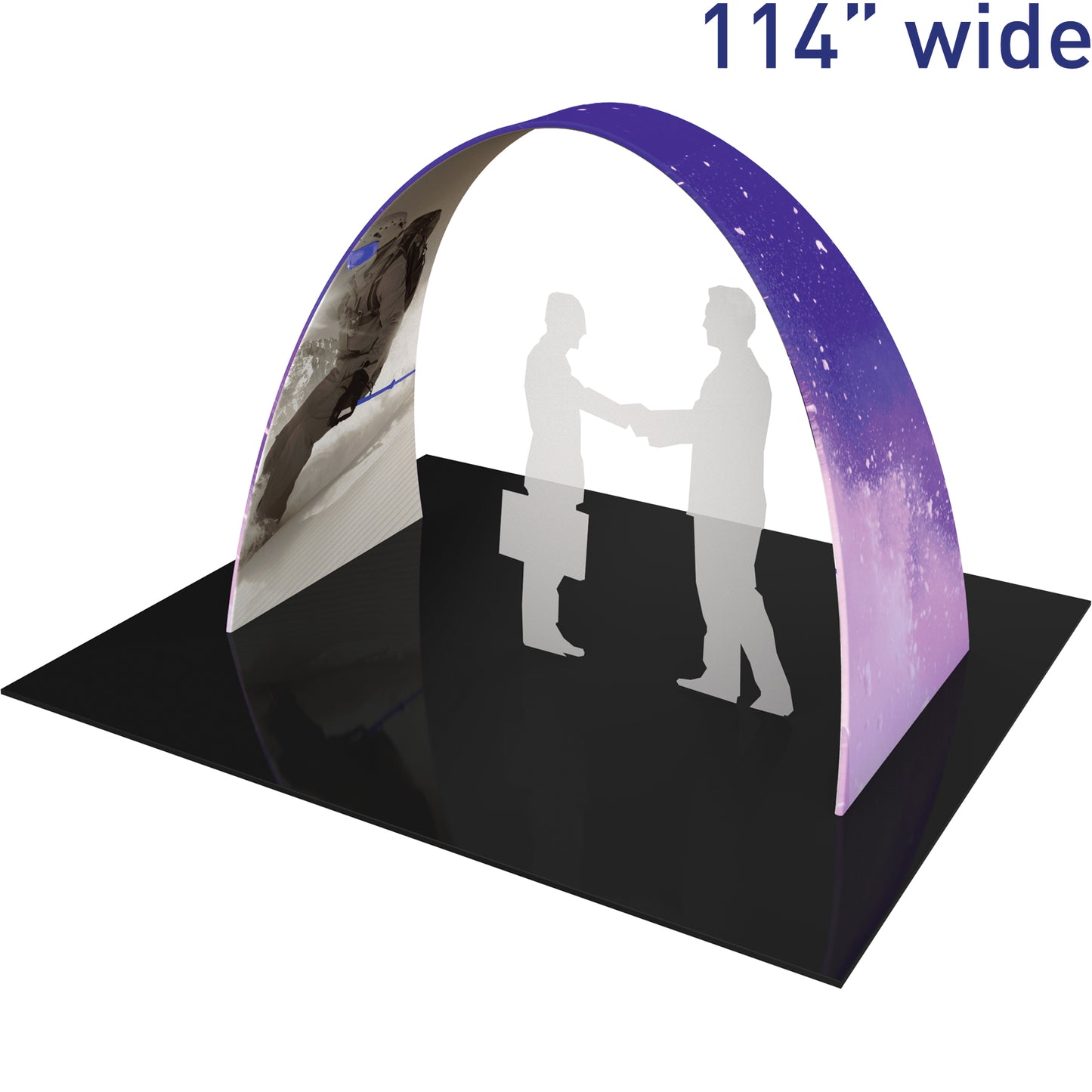 Formulate® Tension Fabric Arch Display, Kit 02 · 10′ wide