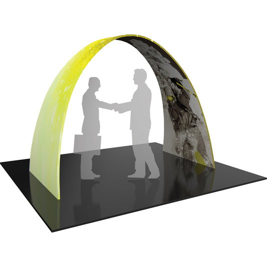 Formulate® Tension Fabric Arch Display, Kit 07 · 10′ wide