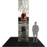 Formulate® 4-Sided Tower Display · 3′ wide × 12′ tall