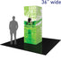 Formulate® 4-Sided Tower Display · 3′ wide × 8′ tall (BACKLIT)