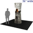 Formulate® Cylinder Tower Display · 3′ wide × 8′ tall