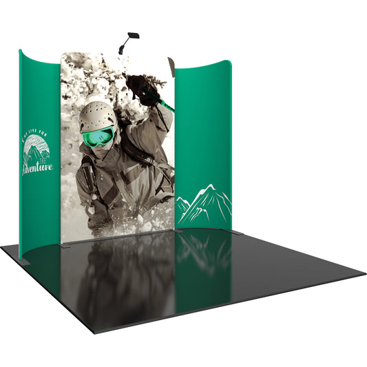 Formulate® Designer Series Tradeshow 10′ Booth · Kit 02