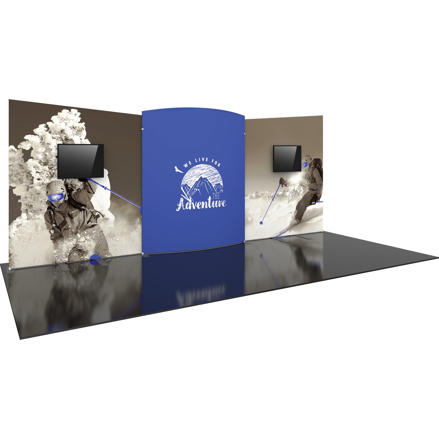 Formulate® Designer Series Tradeshow 20′ Booth · Kit 08