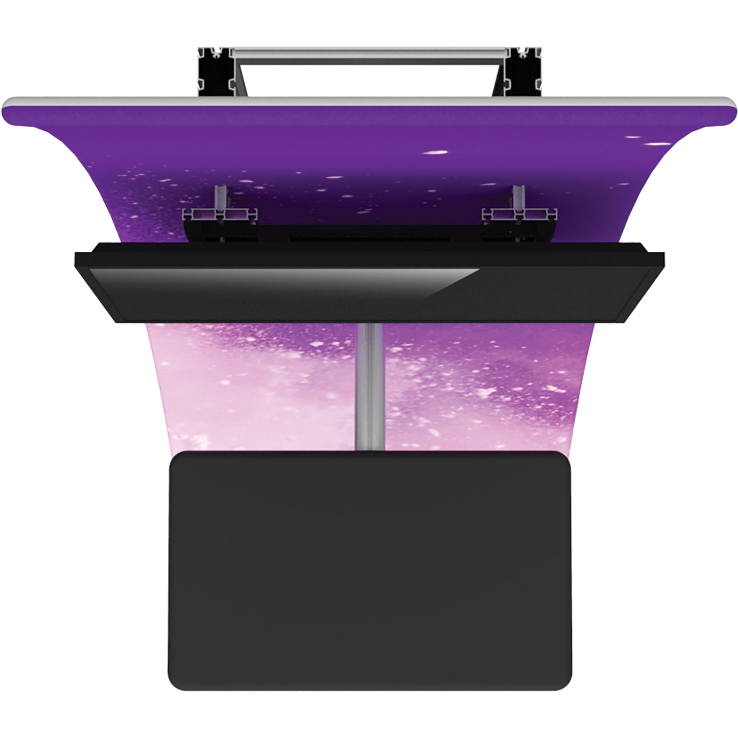 Top view of Formulate™ Kiosk 01 (monitor not included).